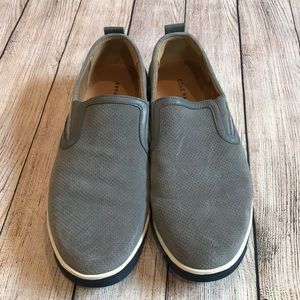 Men’s cole Haan Gray suede slip on 11